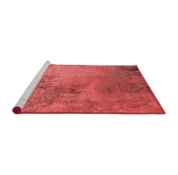 Industrial Red Washable Rugs