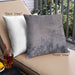 Front View of Mid-Century Modern Urban Square Gray Throw Pillow, 18 inch by 18 inch, pwurb2780