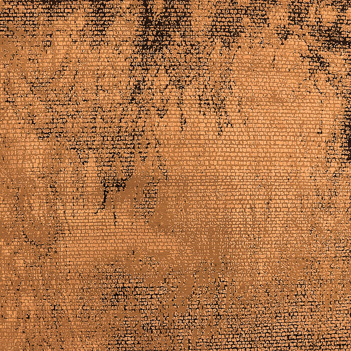 Machine Washable Oriental Orange Industrial Area Rugs, wshurb2780org