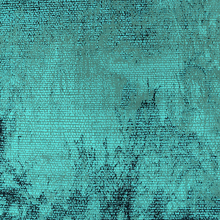 Machine Washable Oriental Turquoise Industrial Area Rugs, wshurb2780turq