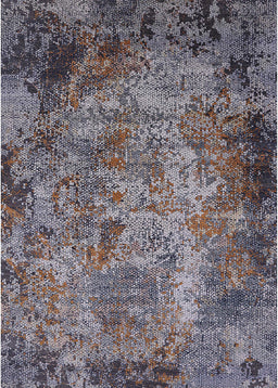 Mid-Century Modern Black Oriental Rug, urb2781