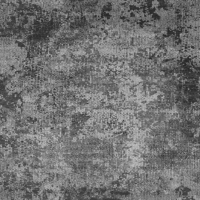 Square Oriental Gray Industrial Rug, urb2781gry