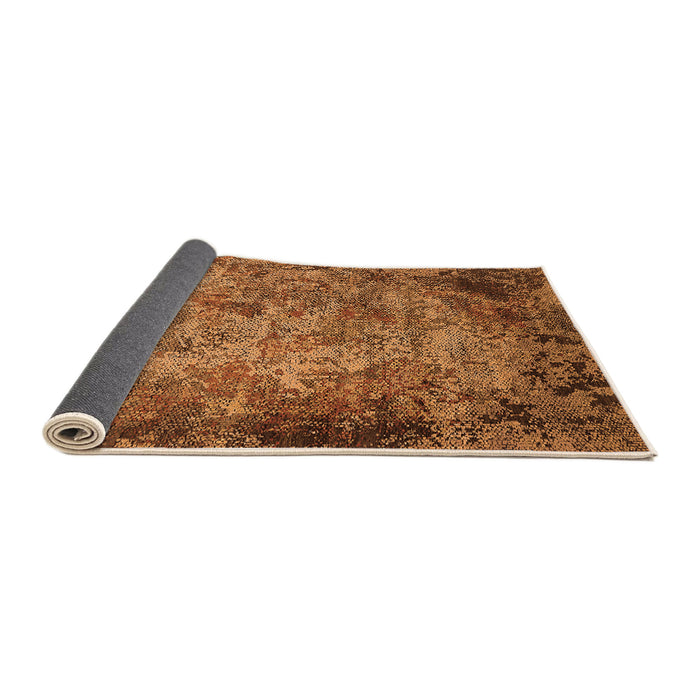 Sideview of Oriental Orange Industrial Rug, urb2781org