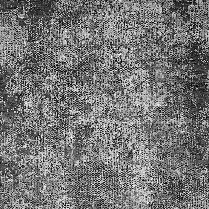 Machine Washable Oriental Gray Industrial Rug, wshurb2781gry