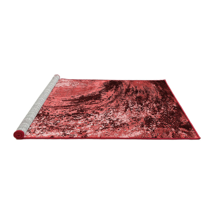 Industrial Red Washable Rugs