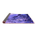 Sideview of Oriental Purple Industrial Rug, urb2782pur