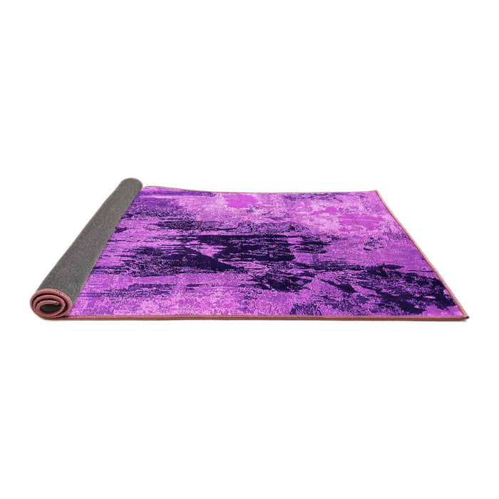 Sideview of Oriental Pink Industrial Rug, urb2783pnk