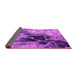 Sideview of Oriental Pink Industrial Rug, urb2783pnk