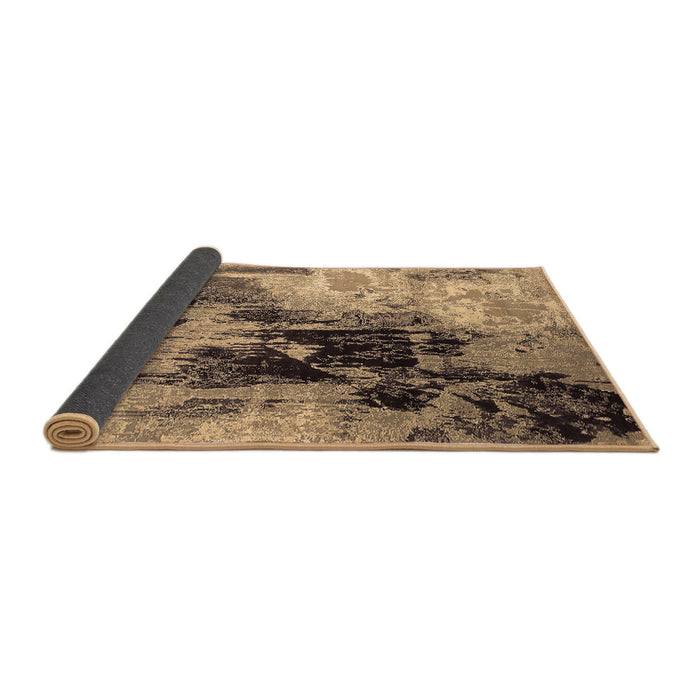 Sideview of Oriental Brown Industrial Rug, urb2783brn