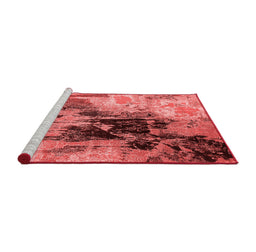 Industrial Red Washable Rugs