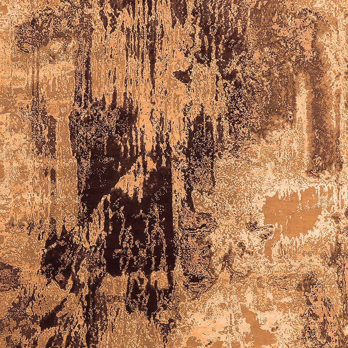 Oriental Orange Industrial Rug, urb2783org