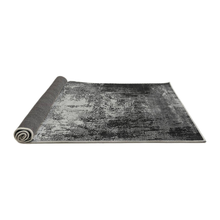 Sideview of Oriental Gray Industrial Rug, urb2784gry