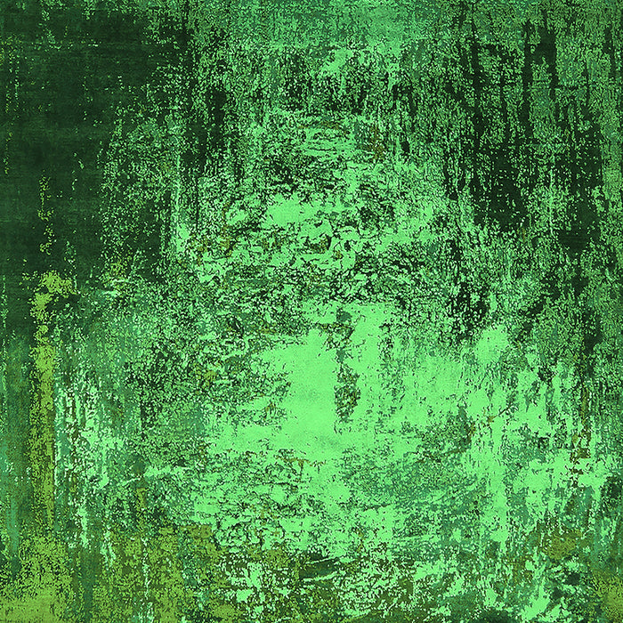 Oriental Green Industrial Rug, urb2784grn