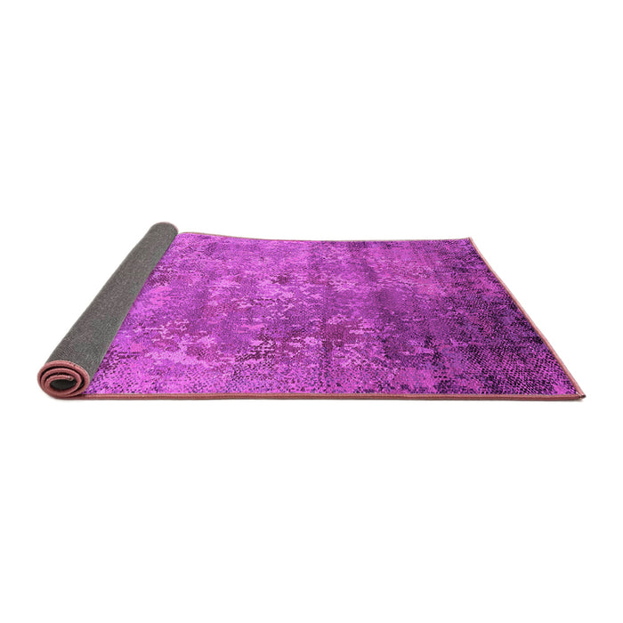 Sideview of Oriental Pink Industrial Rug, urb2785pnk