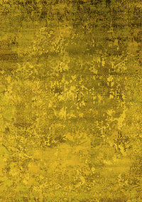 Oriental Yellow Industrial Rug, urb2785yw