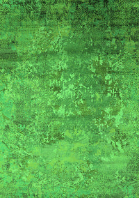 Oriental Green Industrial Rug, urb2785grn