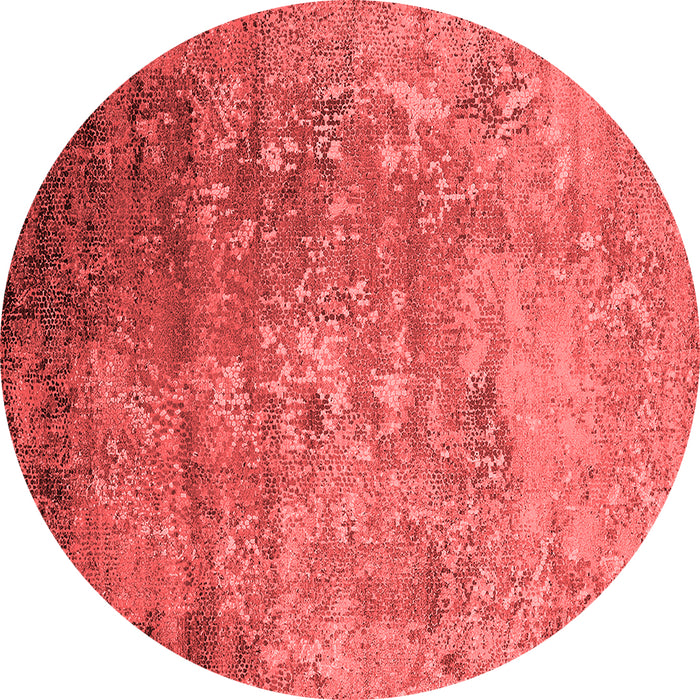 Machine Washable Oriental Red Industrial Rug, wshurb2785red