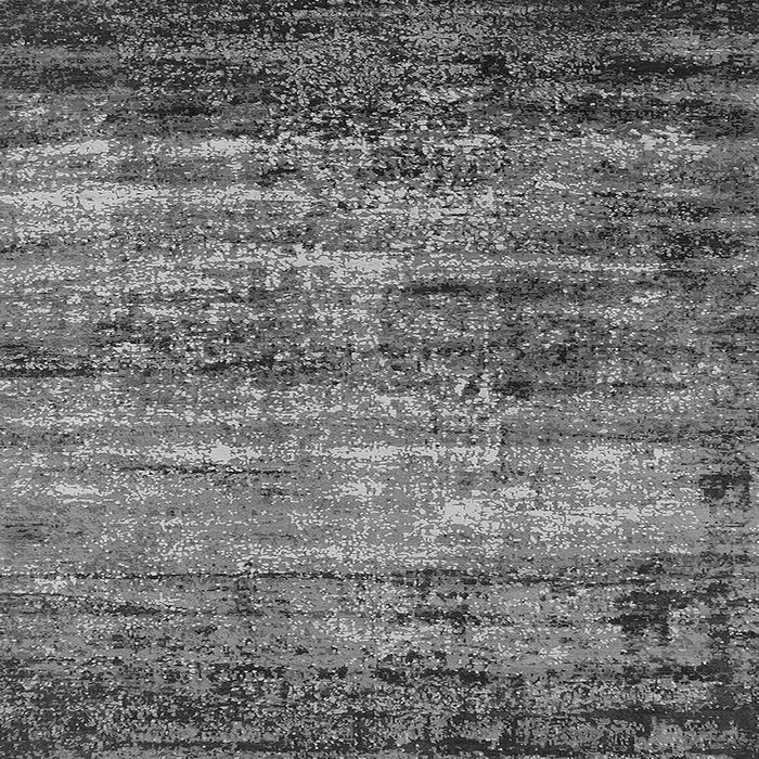 Square Oriental Gray Industrial Rug, urb2786gry