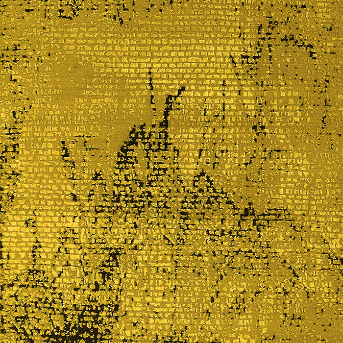 Oriental Yellow Industrial Rug, urb2787yw