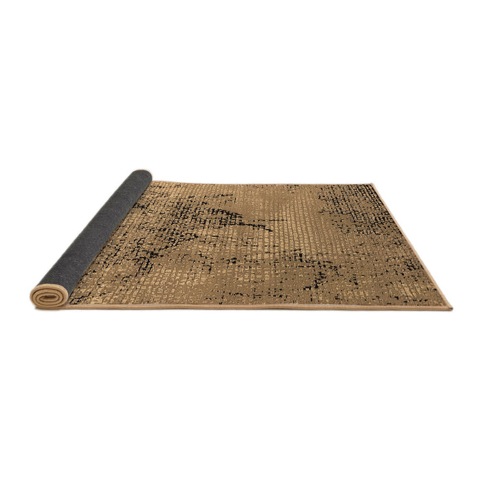 Sideview of Oriental Brown Industrial Rug, urb2787brn
