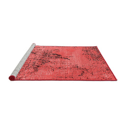 Industrial Red Washable Rugs