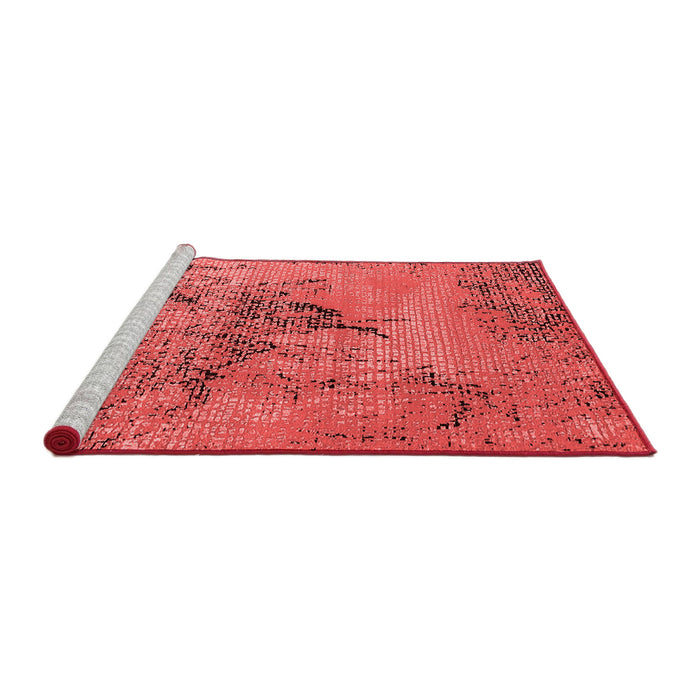 Industrial Red Washable Rugs
