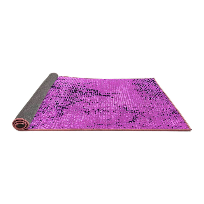 Sideview of Oriental Pink Industrial Rug, urb2787pnk