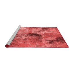Industrial Red Washable Rugs