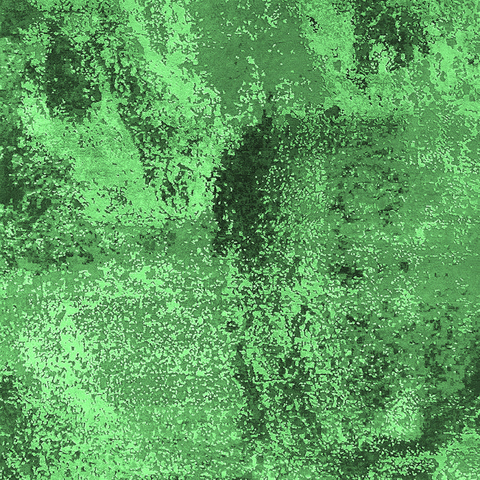 Oriental Emerald Green Industrial Rug, urb2788emgrn