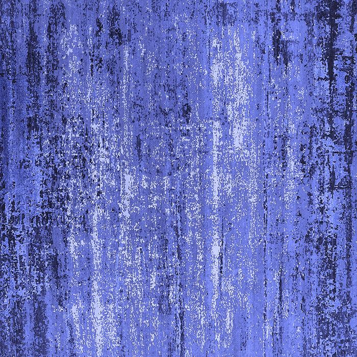 Square Oriental Blue Industrial Rug, urb2789blu