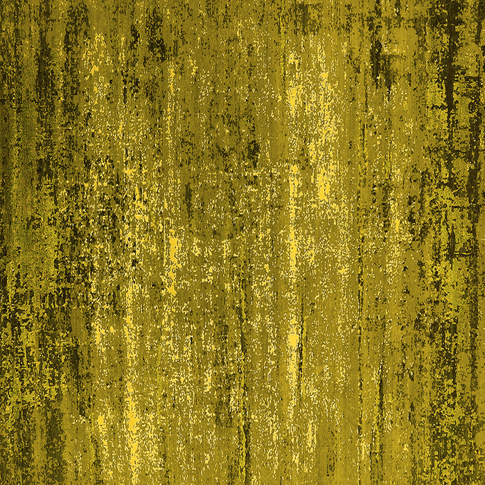 Square Oriental Yellow Industrial Rug, urb2789yw