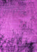 Machine Washable Oriental Pink Industrial Rug, wshurb2790pnk