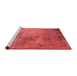 Industrial Red Washable Rugs