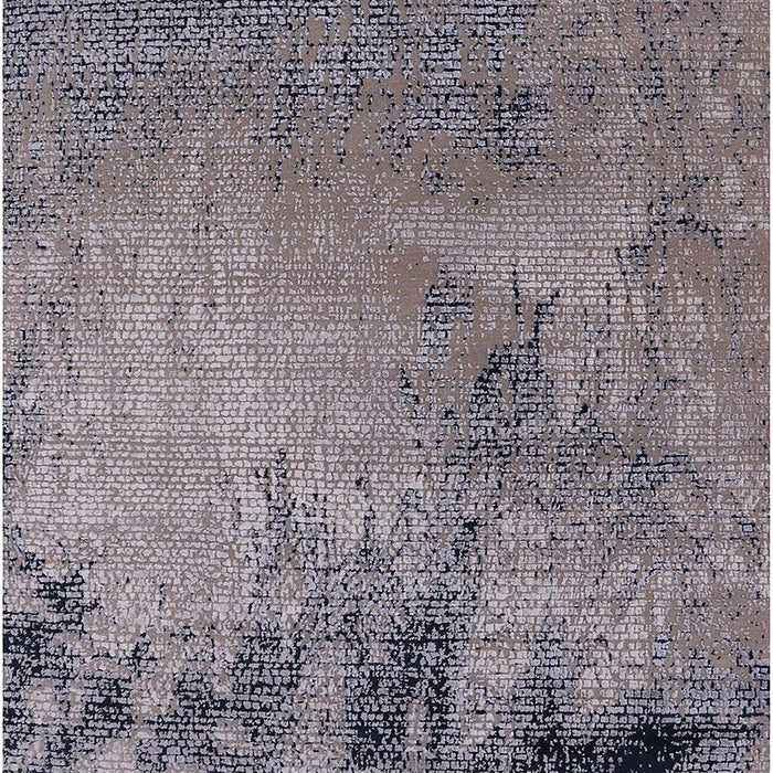 Machine Washable Industrial Modern Gray Rug, wshurb2790