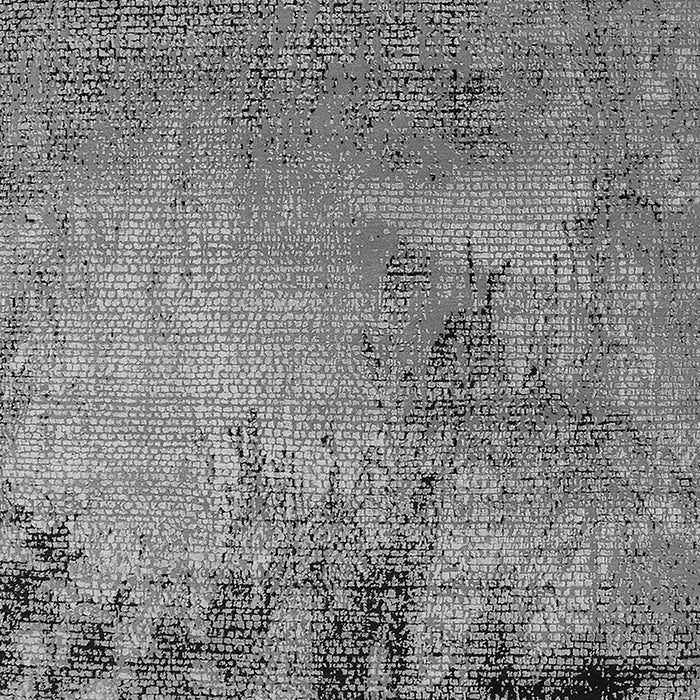 Machine Washable Oriental Gray Industrial Rug, wshurb2790gry