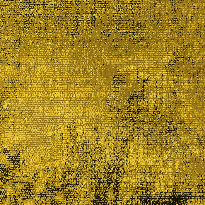 Machine Washable Oriental Yellow Industrial Rug, wshurb2790yw