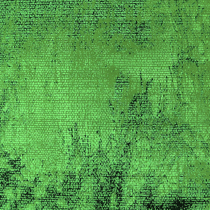 Machine Washable Oriental Green Industrial Area Rugs, wshurb2790grn