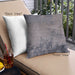 Front View of Mid-Century Modern Urban Square Gray Throw Pillow, 18 inch by 18 inch, pwurb2790