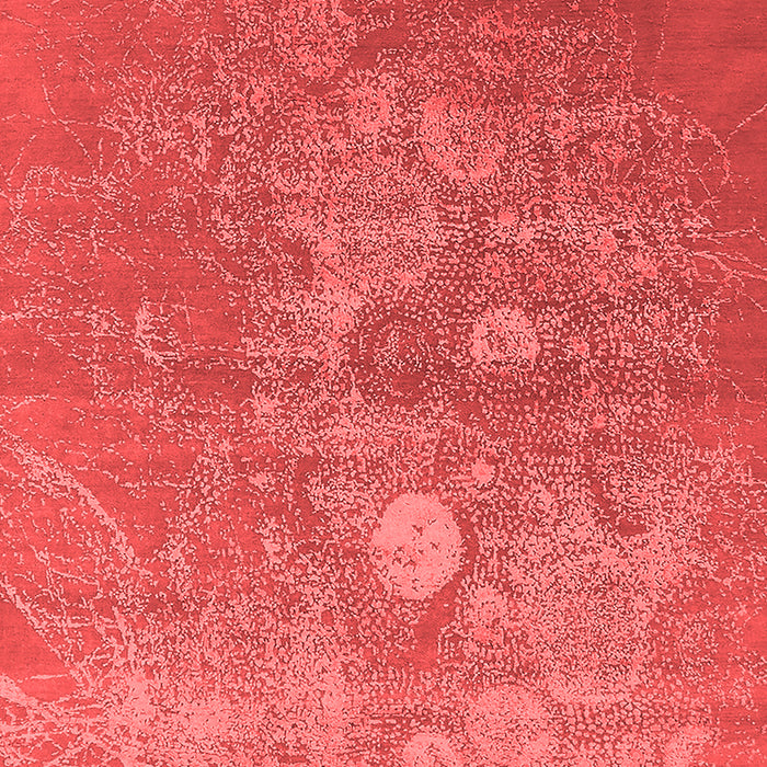 Machine Washable Oriental Red Industrial Rug, wshurb2791red