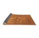 Sideview of Oriental Orange Industrial Rug, urb2791org