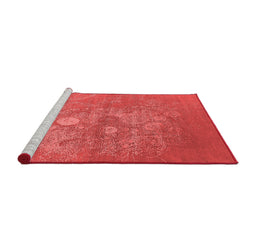 Industrial Red Washable Rugs