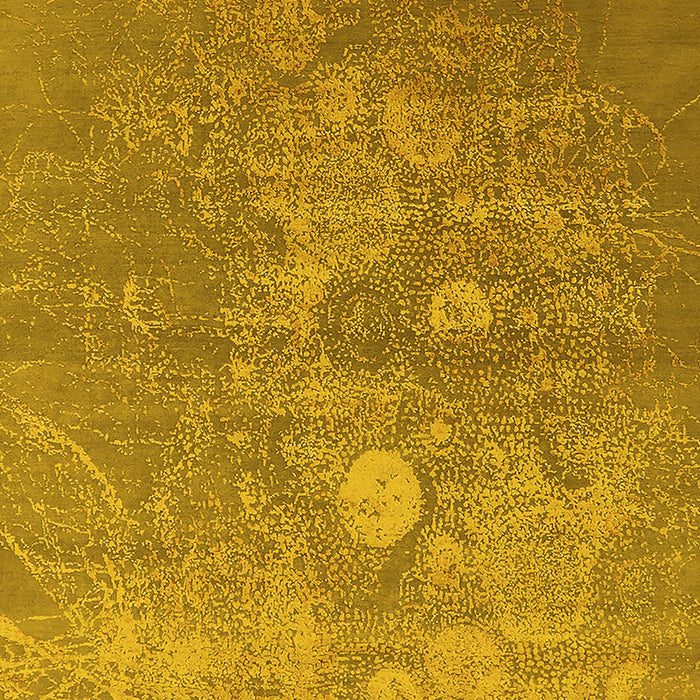 Oriental Yellow Industrial Rug, urb2791yw