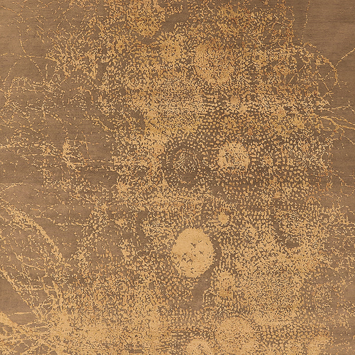 Machine Washable Oriental Brown Industrial Rug, wshurb2791brn