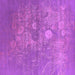 Square Oriental Purple Industrial Rug, urb2791pur