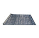 Sideview of Machine Washable Industrial Modern Purple Navy Blue Rug, wshurb2792