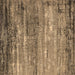 Square Oriental Brown Industrial Rug, urb2792brn