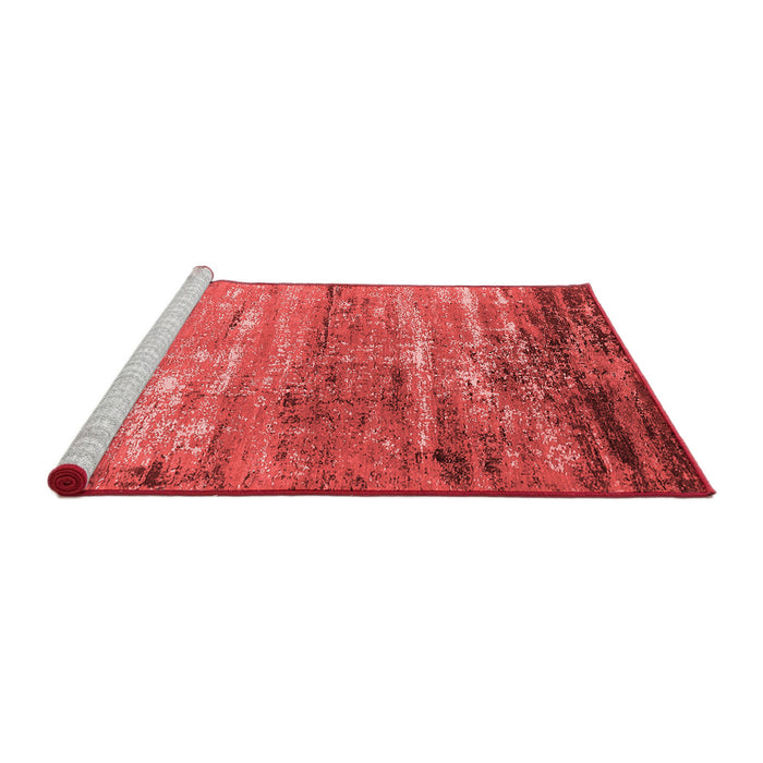 Industrial Red Washable Rugs