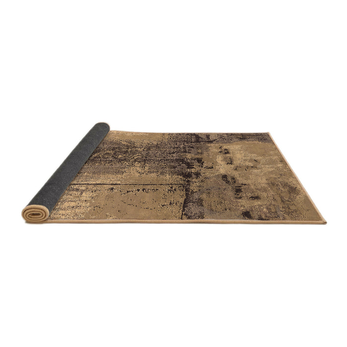 Sideview of Oriental Brown Industrial Rug, urb2793brn