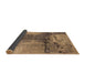 Sideview of Oriental Brown Industrial Rug, urb2793brn