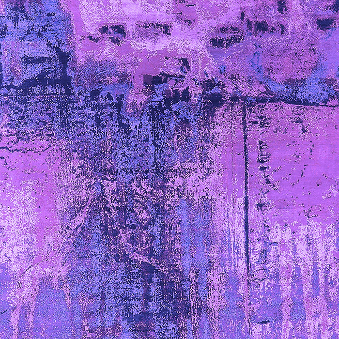 Machine Washable Oriental Purple Industrial Area Rugs, wshurb2793pur